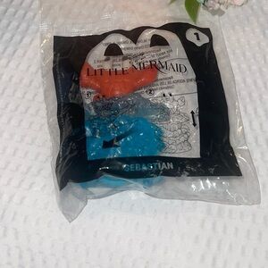 2022 MCDONALDS HAPPY MEAL TOY Disney The Little Mermaid SEBASTIAN #1